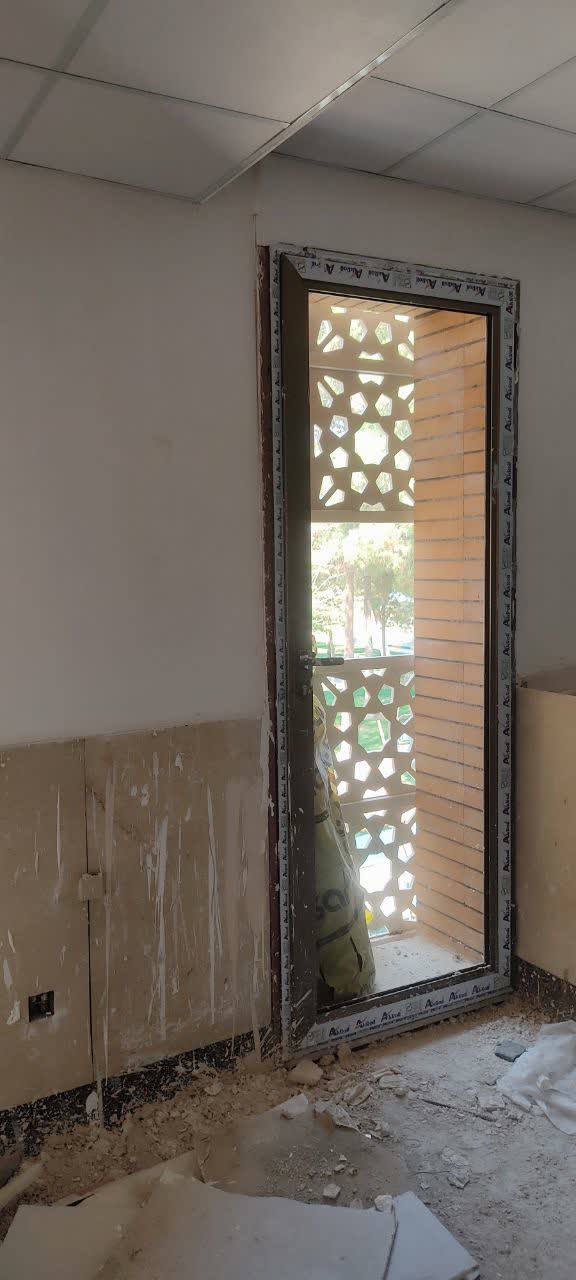 شهرداری خورزوق | نصب درب و پنجره دوجداره UPVC