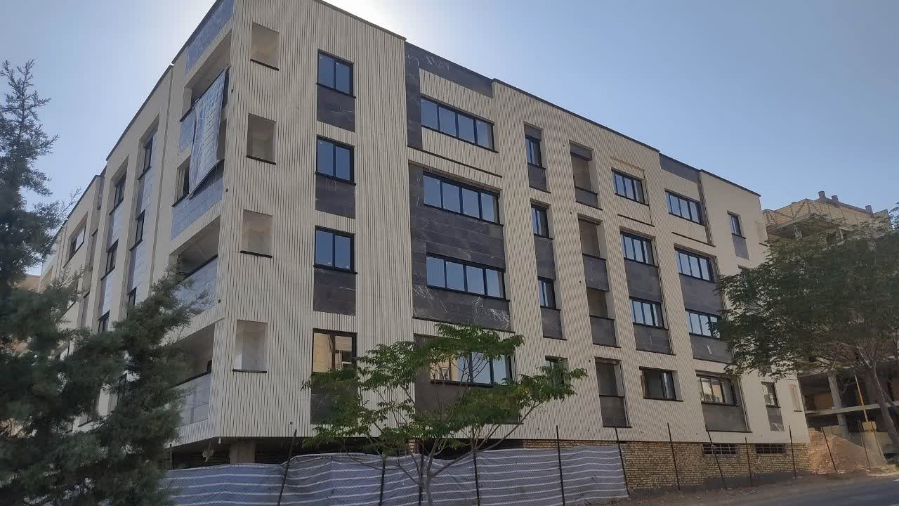 پروژه ۳۲ واحدی مهندس کریمی | اجرای پنجره دوجداره UPVC