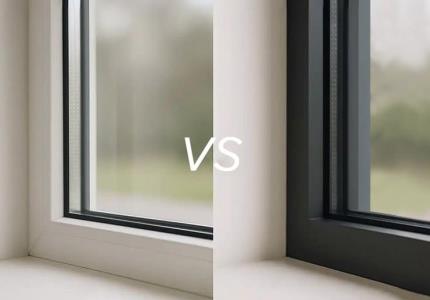 تفاوت پنجره UPVC و آلومینیومی؛ راهنمای انتخاب پنجره مناسب ساختمان