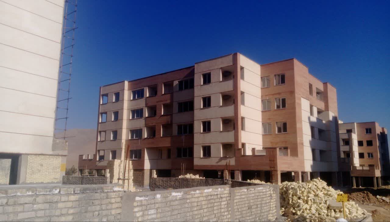 پروژه ۳۲ واحدی توسعه | نصب پنجره دوجداره UPVC در اصفهان