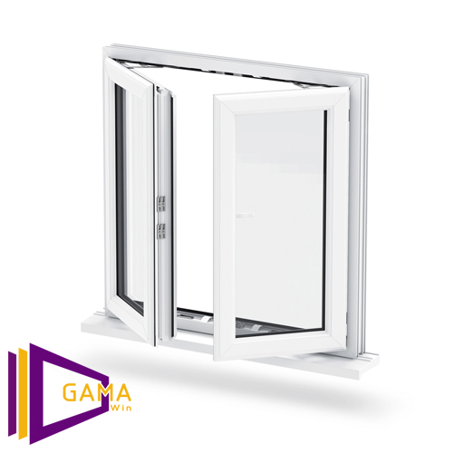 پنجره فرانسوی UPVC