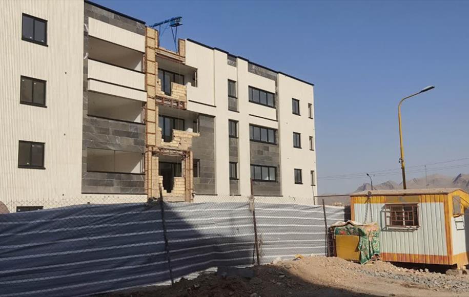 پروژه ۳۲ واحدی مهندس کریمی | اجرای پنجره دوجداره UPVC