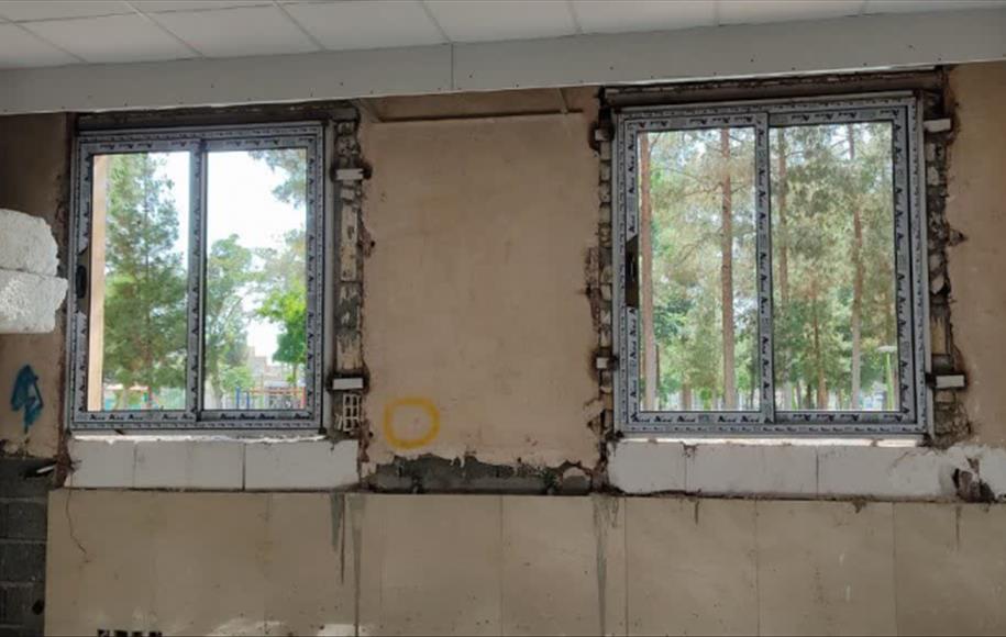 شهرداری خورزوق | نصب درب و پنجره دوجداره UPVC