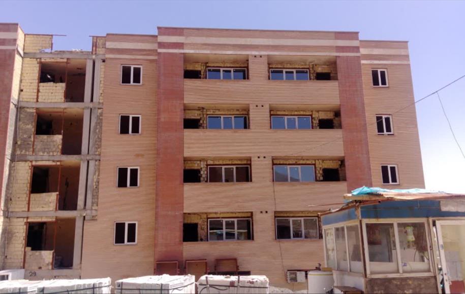 پروژه ۸۰ واحدی سیال پولاد | اجرای پنجره دوجداره UPVC اصفهان