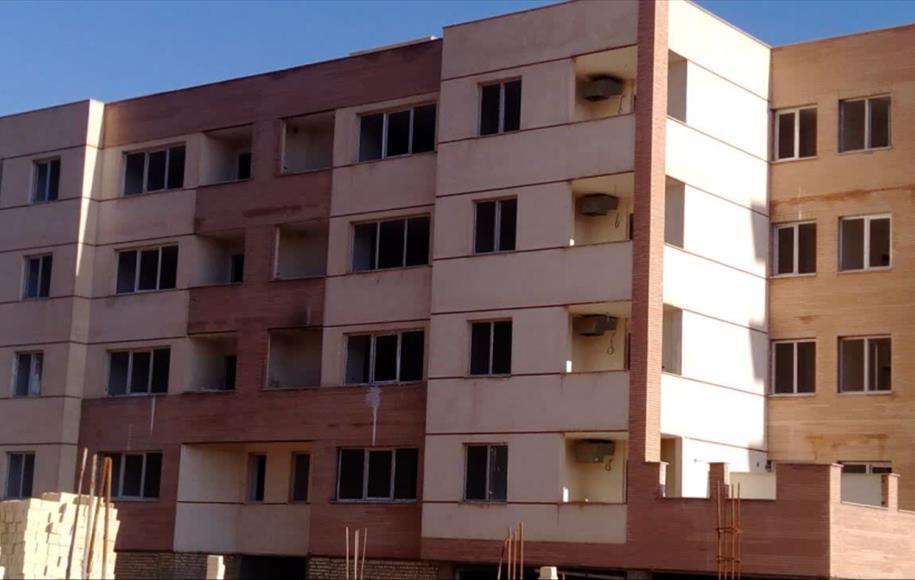 پروژه ۳۲ واحدی توسعه | نصب پنجره دوجداره UPVC در ا
